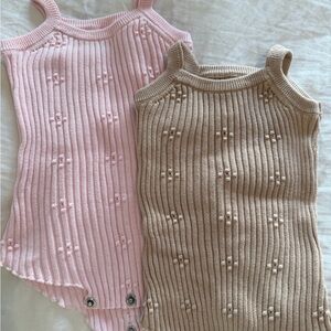 Raised By Water Kealia Knit Rompers